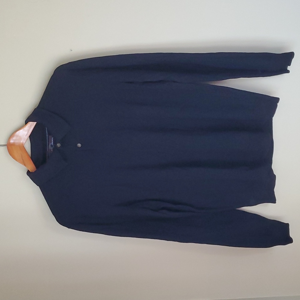 Black Brown 1826 extra fine Merino Wool black sweater